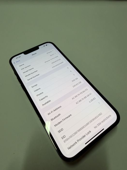 iPhone 13 Pro Max 256GB