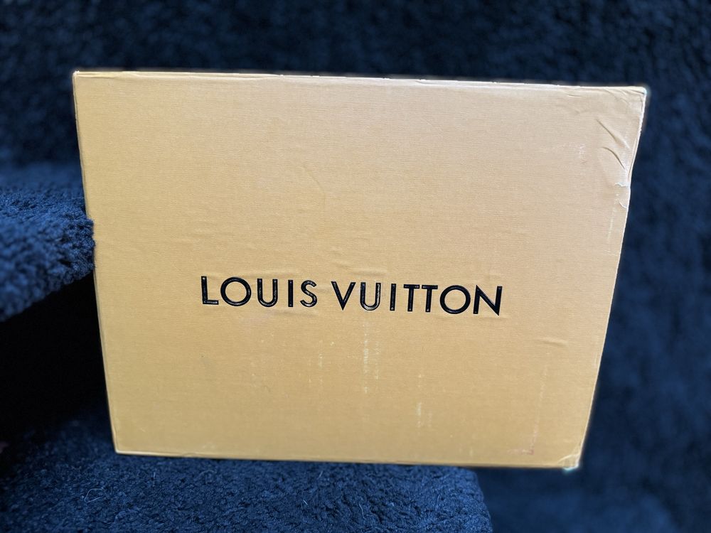 Louis Vuitton LV Skate Grained Leather Trainer Black Sneaker