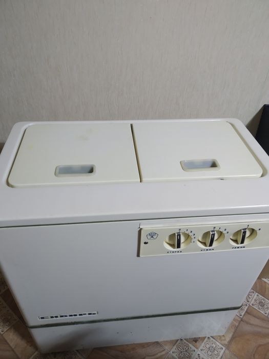 Стиральная машинка Сибирь. Рабочая