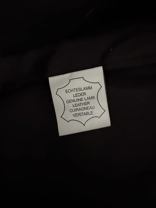 Geaca de piele originala - S