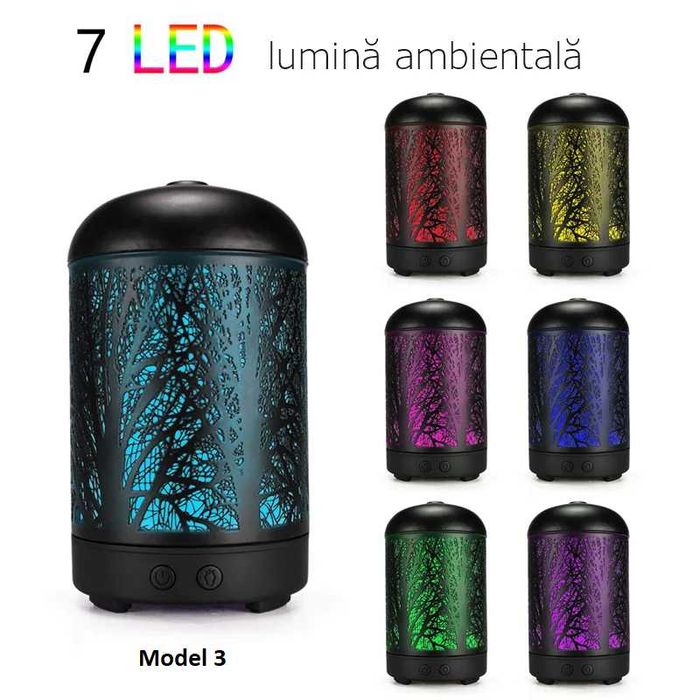 Difuzor aromaterapie cu uleiuri esentiale