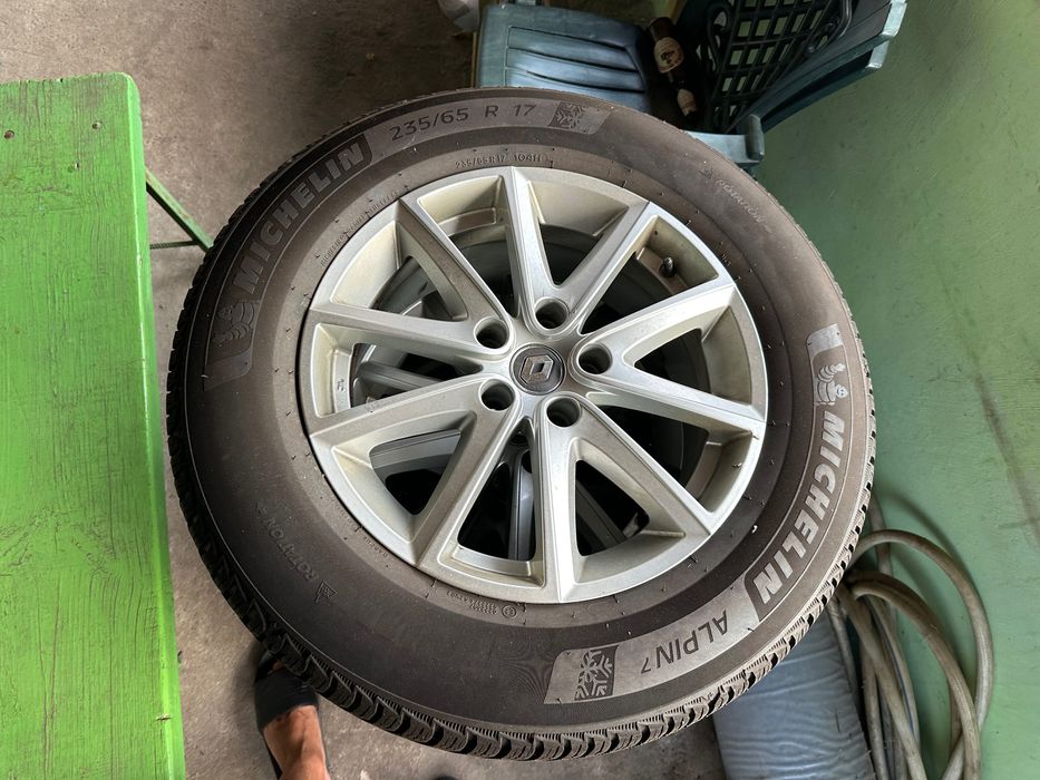 4бр.Алуминиеви джанти от Рено Еспейс 2016година Нови Мишелин 235/65/17