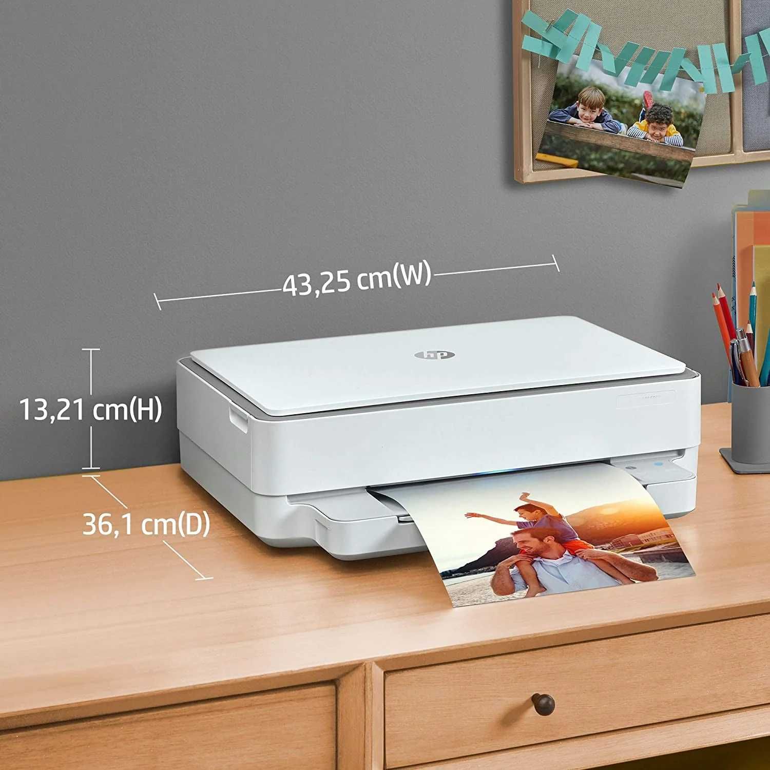 Принтер и Скенер 3in1 HP ENVY 6020e Копирна машина 24м гаранция