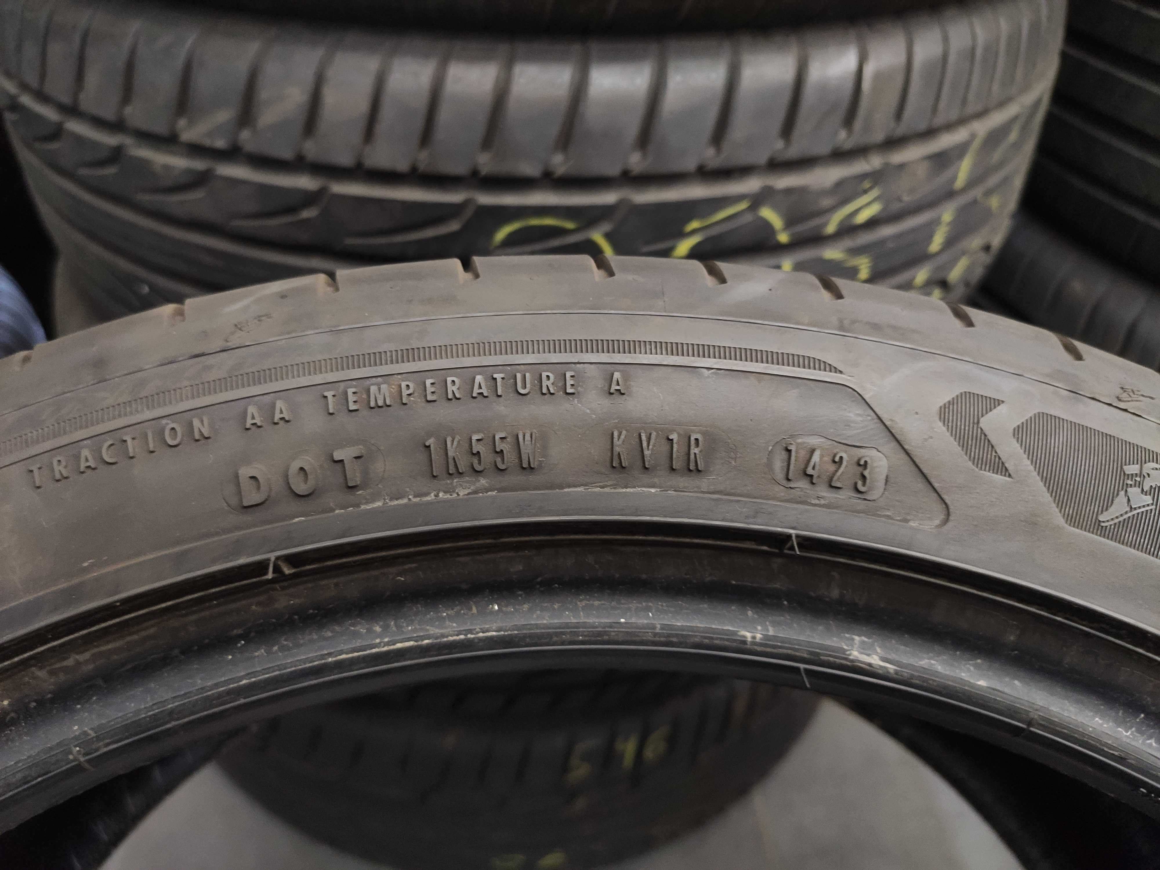 1бр Почти Нова Лятна Гума 255 40 19 - Goodyear - DOT 2023