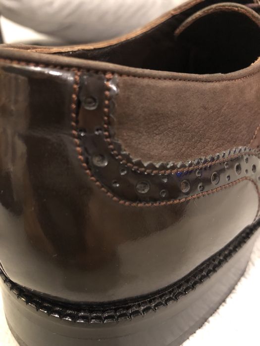 Axxell висококачествени мъжки обувки, естествена кожа