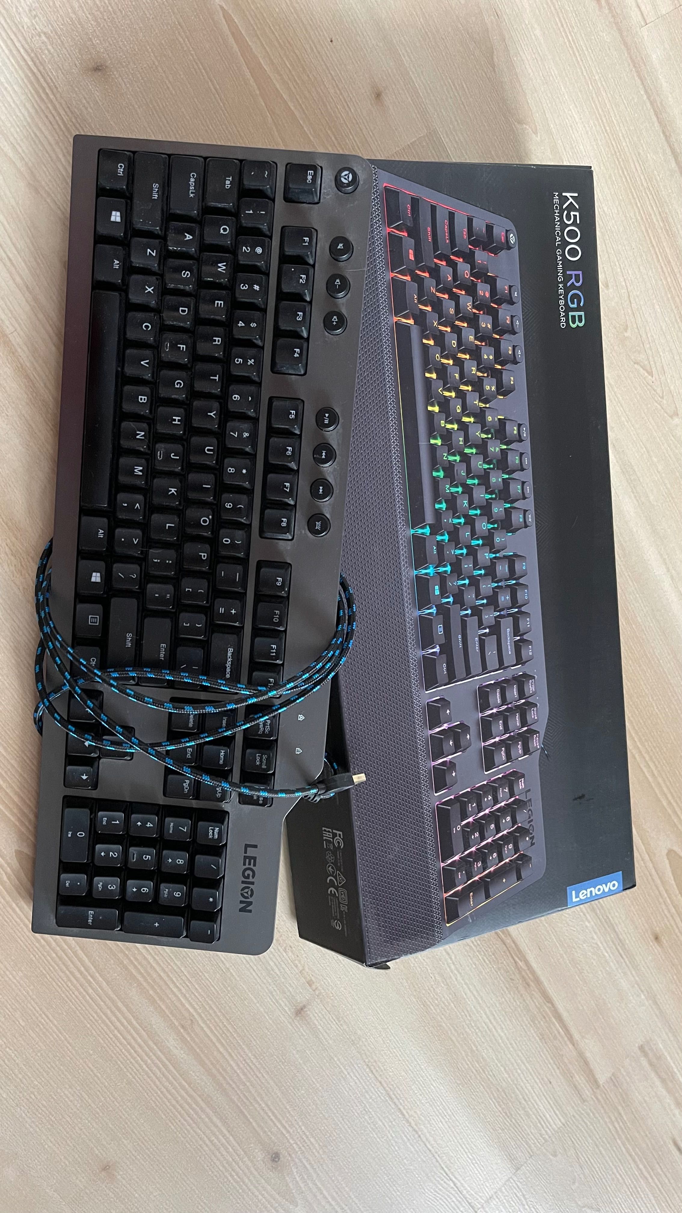 Tastatura Lenovo K500 RGB