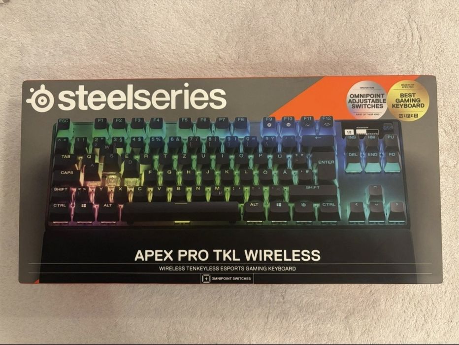 Геймърска клавиатура SteelSeries Apex Pro TKL Wireless