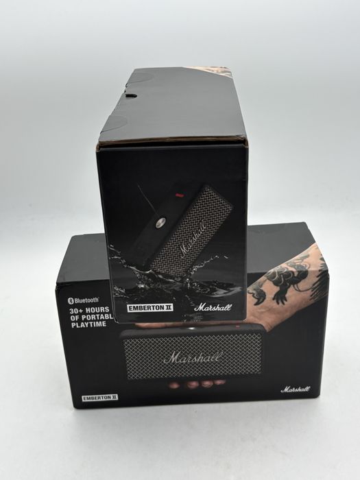 Boxa portabila MARSHALL Emberton II, sigilata, transport ZERO