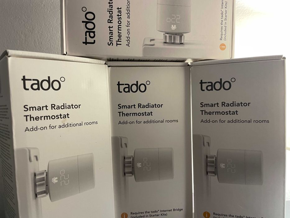 TADO starter kit valva termostat calorifer smart + hub NOU nu Netatmo