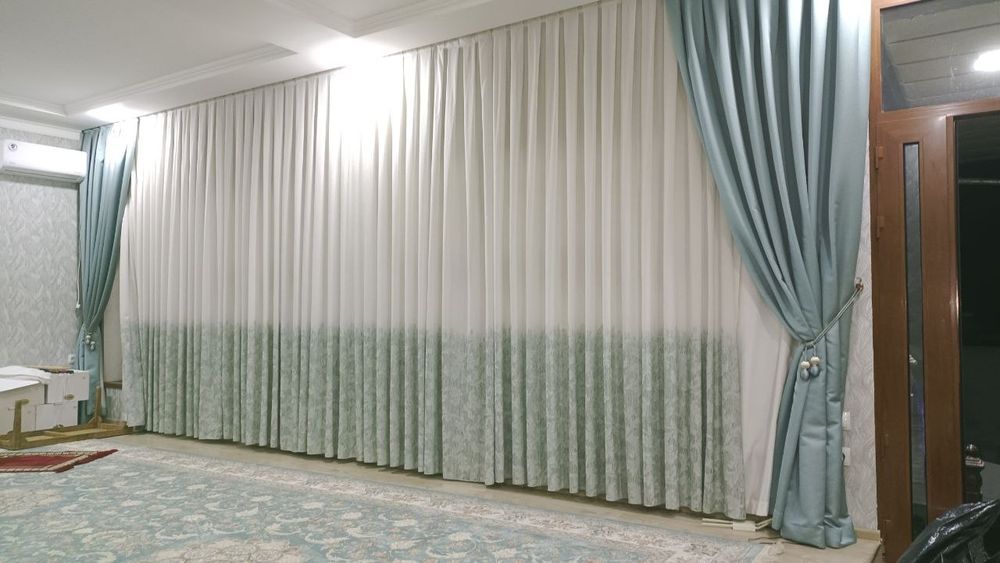 Parda yuvish xizmati, парда ювиш хизмати, стирка штор