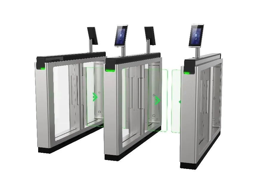 Установка турникетов с терминалами располнавания лиц Face id