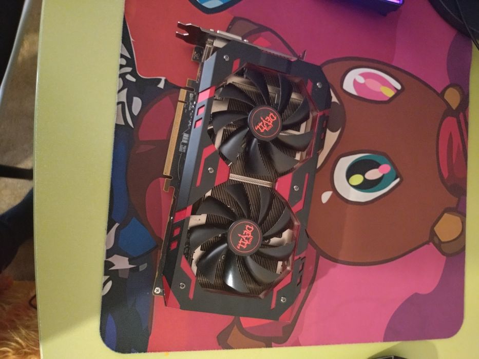 PowerColor RX 580 8gb Red devil - без маѝнинг, отлично състояние!!!