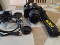 Фотоапарат Nikon SLR Digital Camera D40 с обектив Nikkor AF-S 18-55 mm