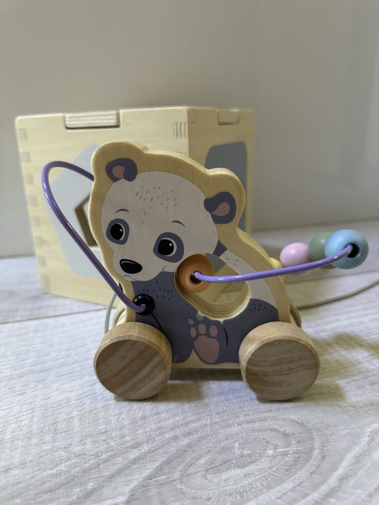 Лот дървени играчки