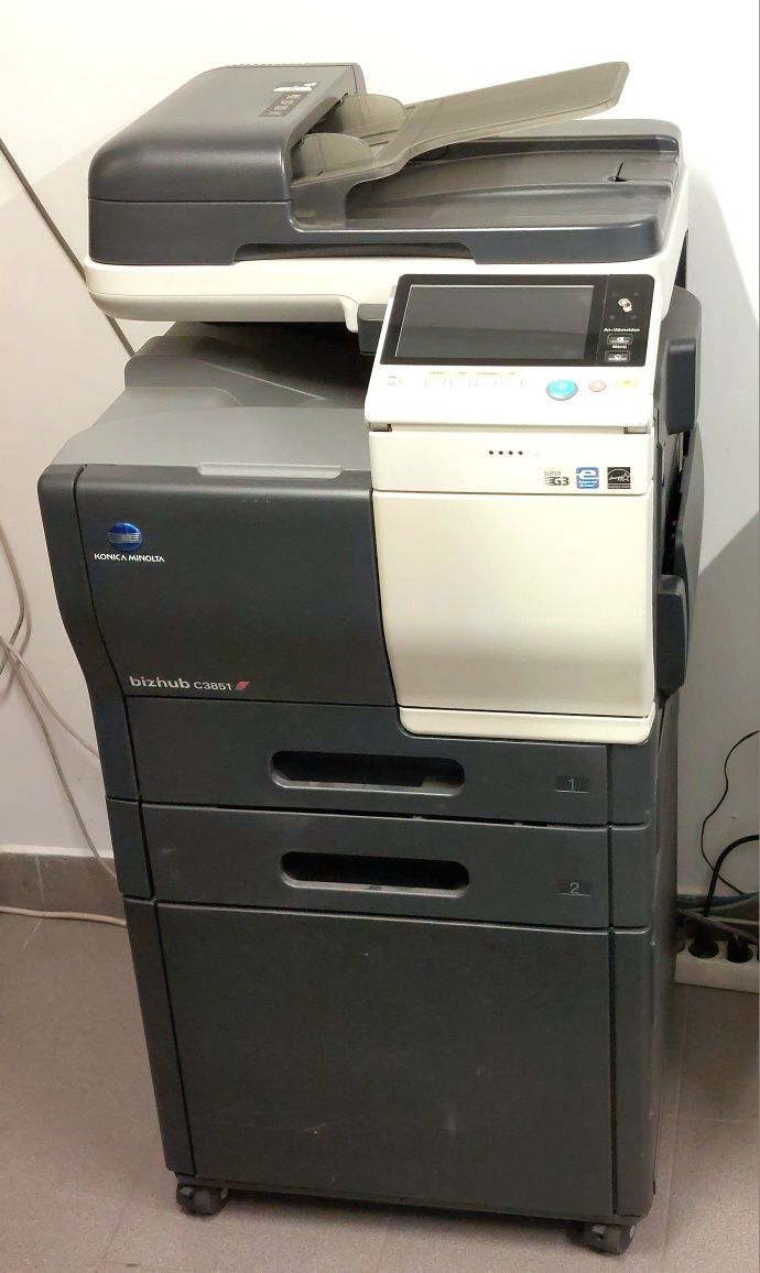 Konica Minolta Bizhub C3851 - цветен, лазерен принтер, копир и скенер!