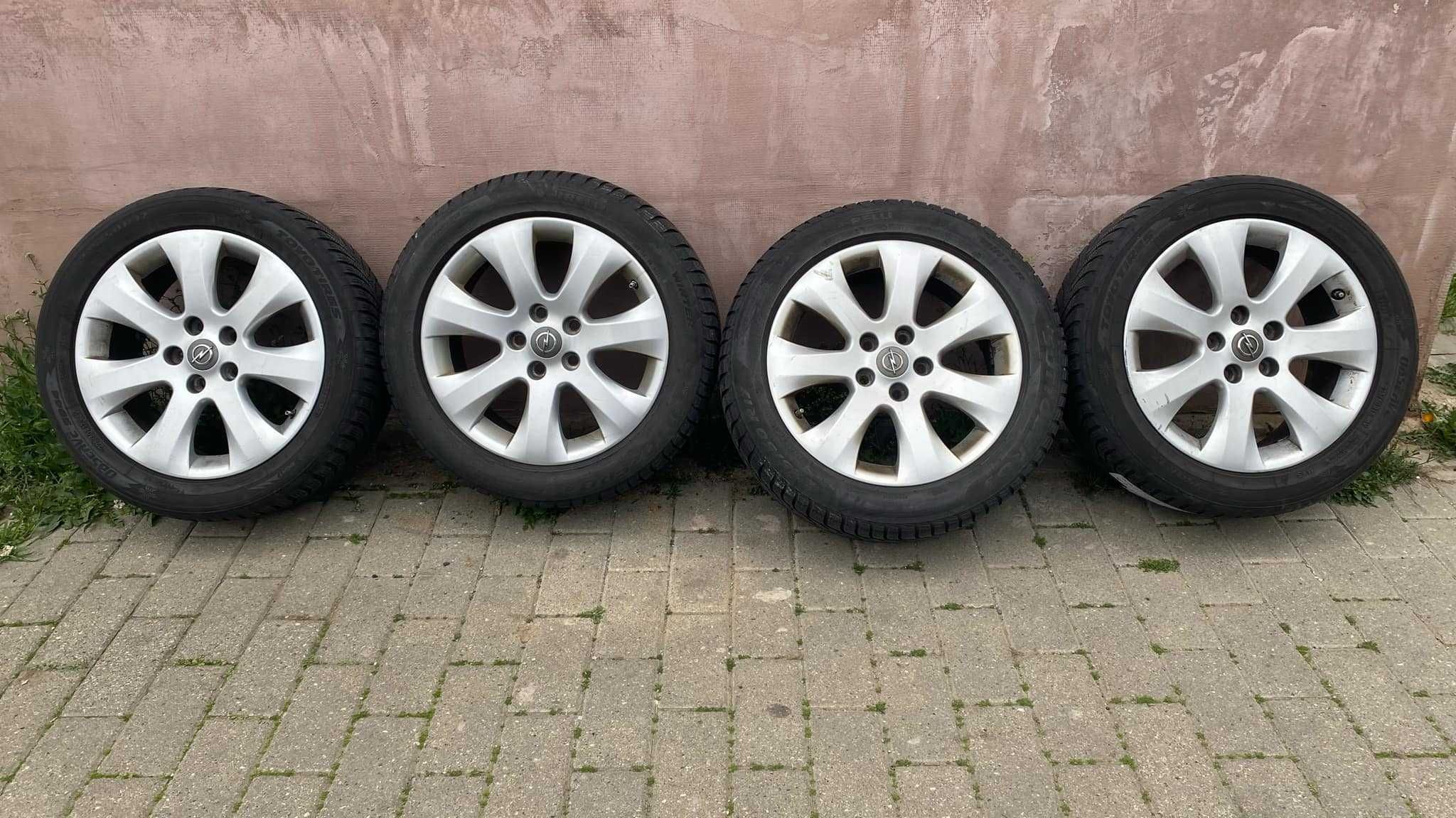 Jante opel zafira an 2018 astra j diesel 5x115  iarna pireli 225 50 17