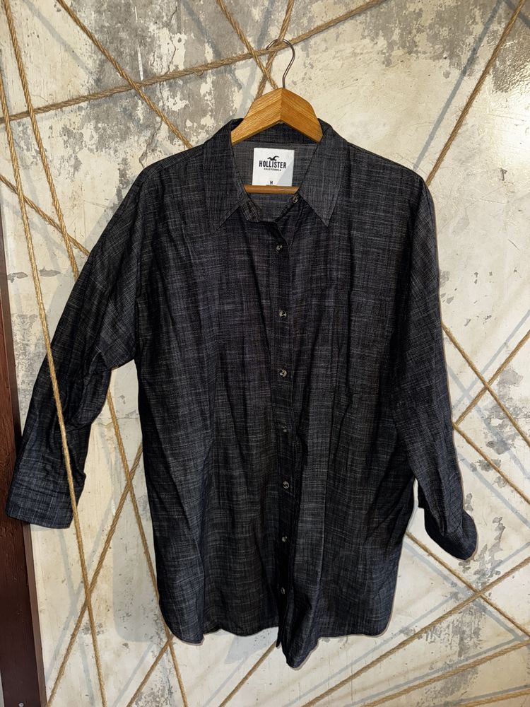 Дамска риза Hollister, размер M, 100% памук