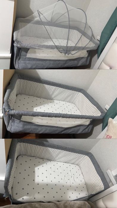 Детская манежная кровать