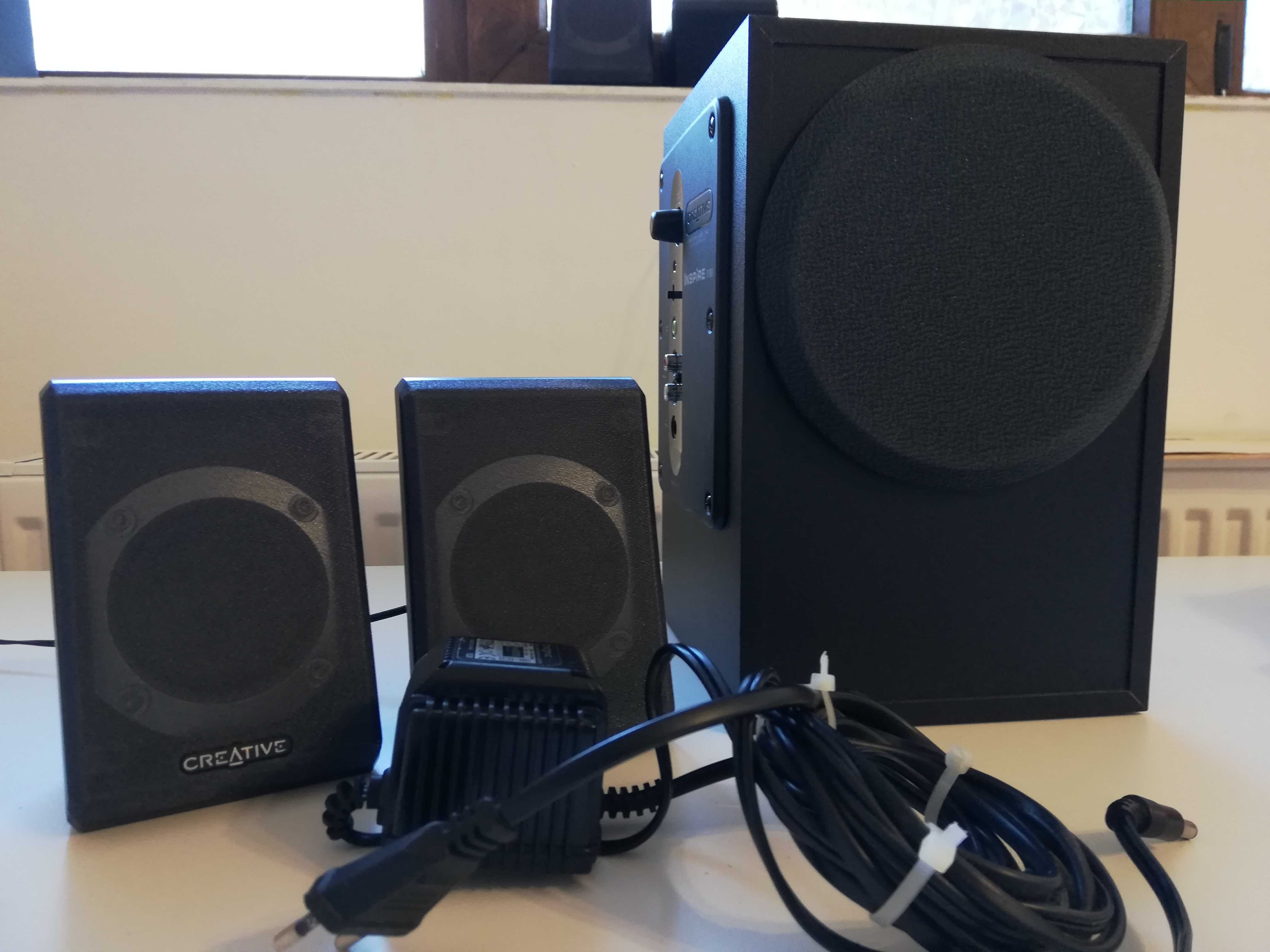 Sistem Boxe active CREATIVE INSPIRE P380 (Subwoofer + 2 sat) - ca Nou