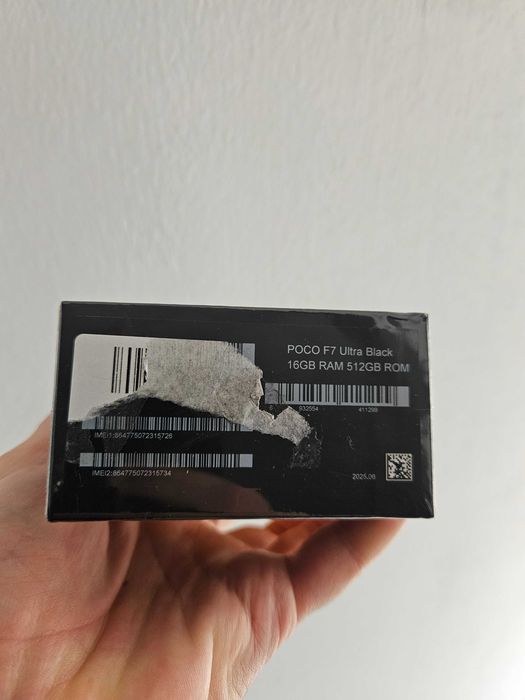 Poco F7 Ultra, 512Gb. 16gb, sigilat la cutie, Garantie.