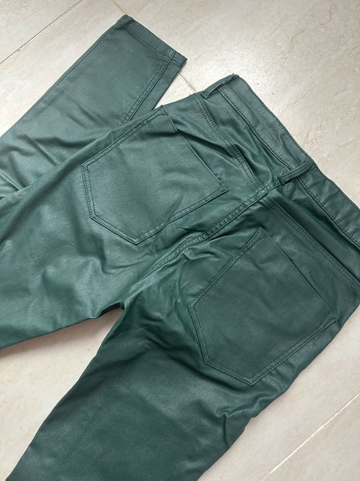 Pantaloni Latex Verde
