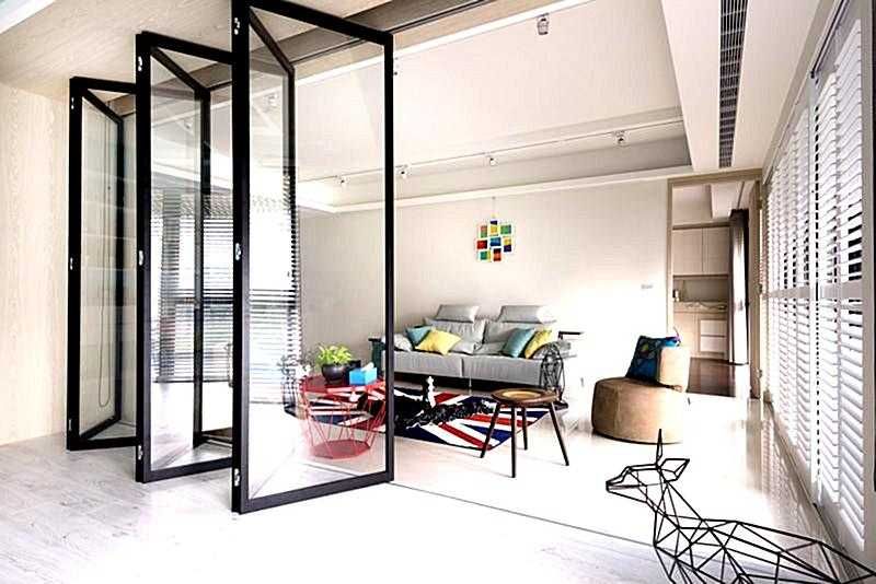 Стеклянные двери и перегородки в стиле Loft