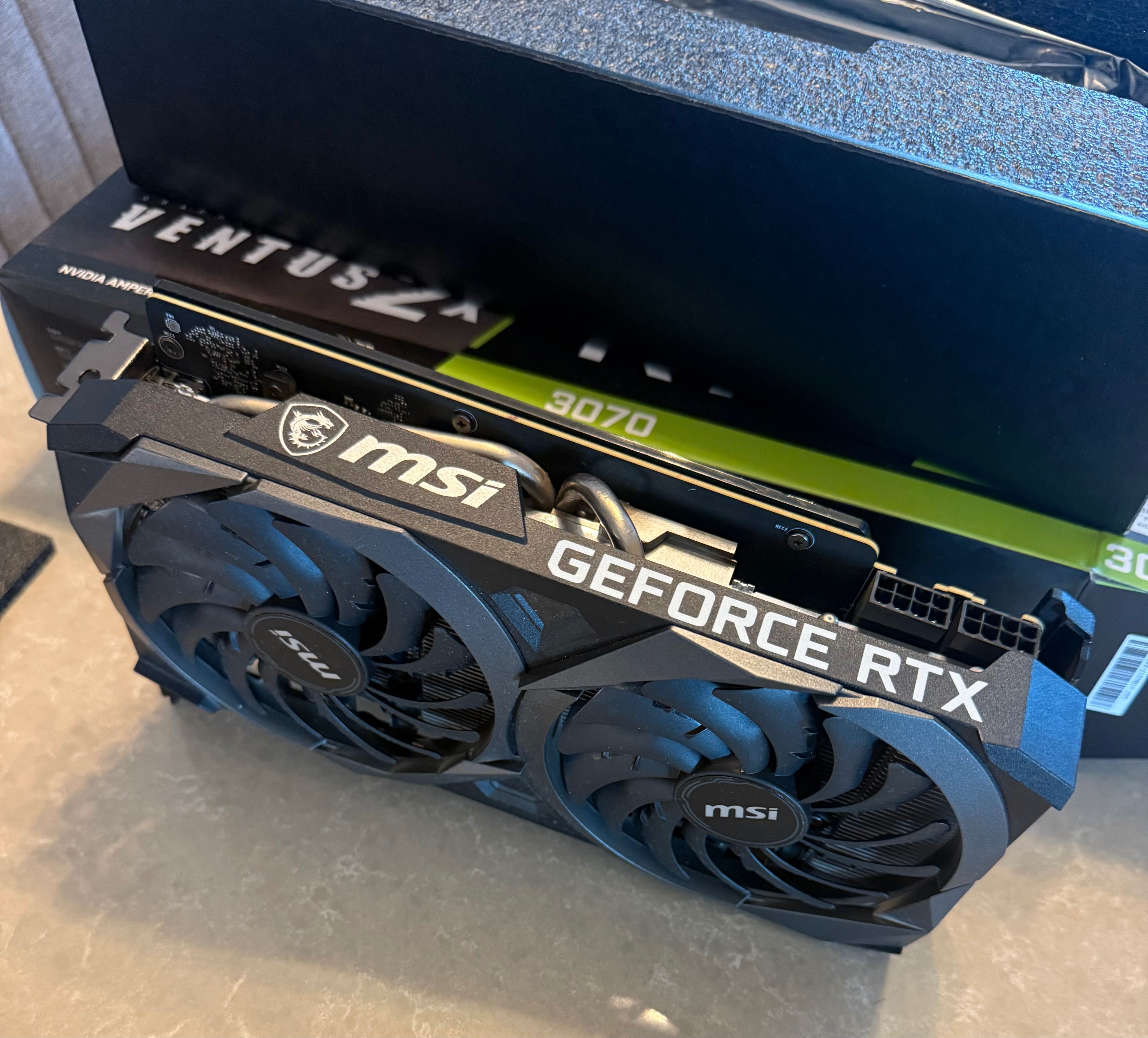 RTX 3070 MSI Ventus 2x 8GB