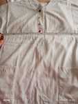 Bluze medicale cj pantaloni albe mar L