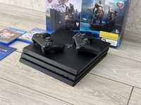 Sony Playstation 4 PRO + 2 джойстика . 1 Терабайт ! Ps Про