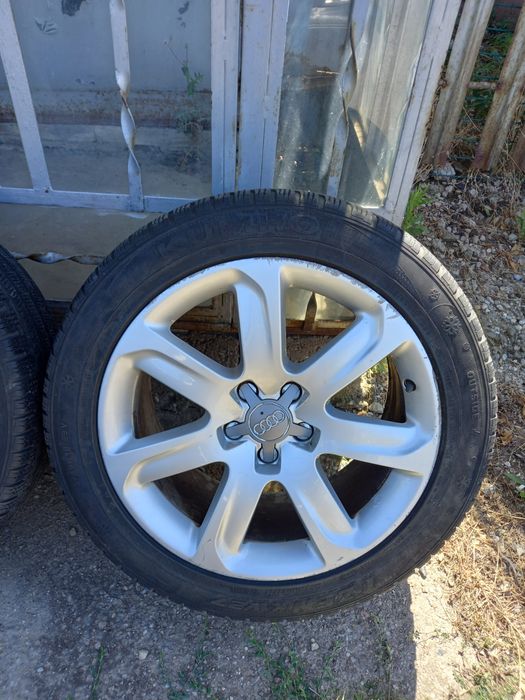 Vând jante R18 Audi originale Vw sau Skoda (5x112) butuc 66.6