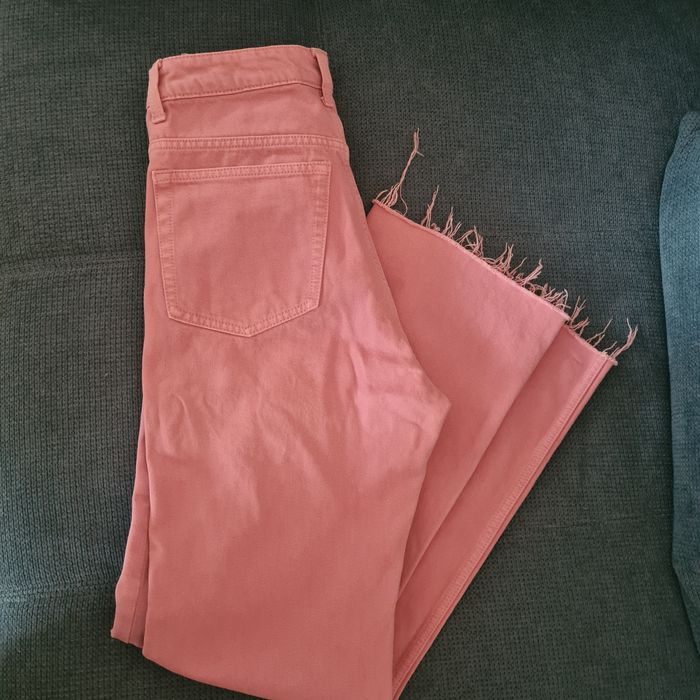 Цветен деним панталон"WEEKDAY