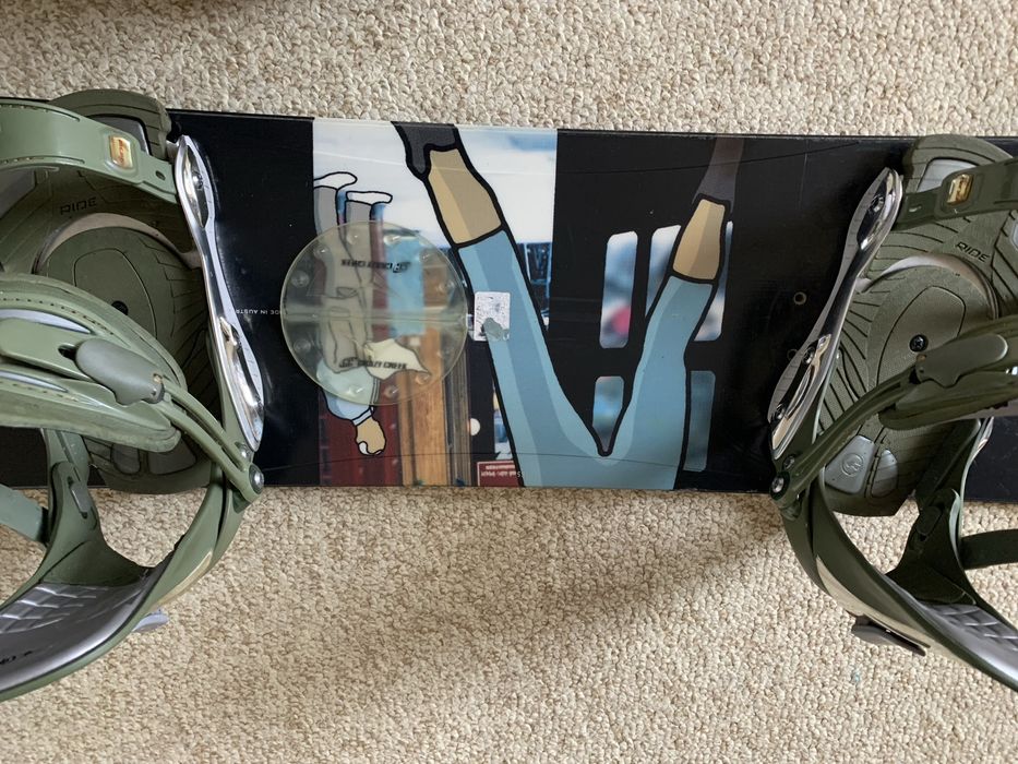 Placa snowboard Duotone Stylus 165 cm+leg Ride