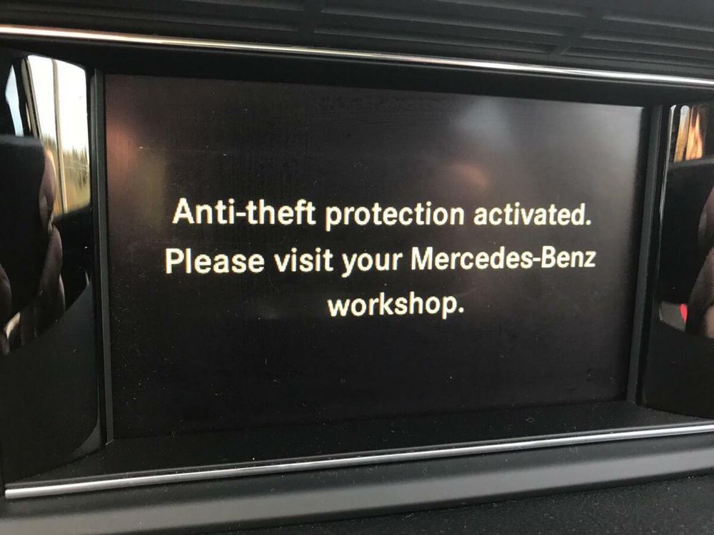 ‼️Antitheft Code Mercedes Benz NTG2.5 etc