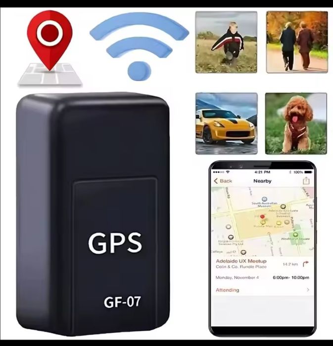 Tracker Localizare Gps Portabil cu baterie acumulator autonomie 5 zile