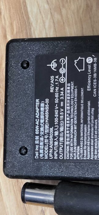 DELL 65W Incarcator adaptor 19.5V-3.34A Adaptor