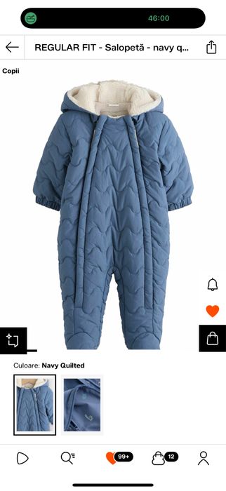 Salopeta iarna Next marimea 80