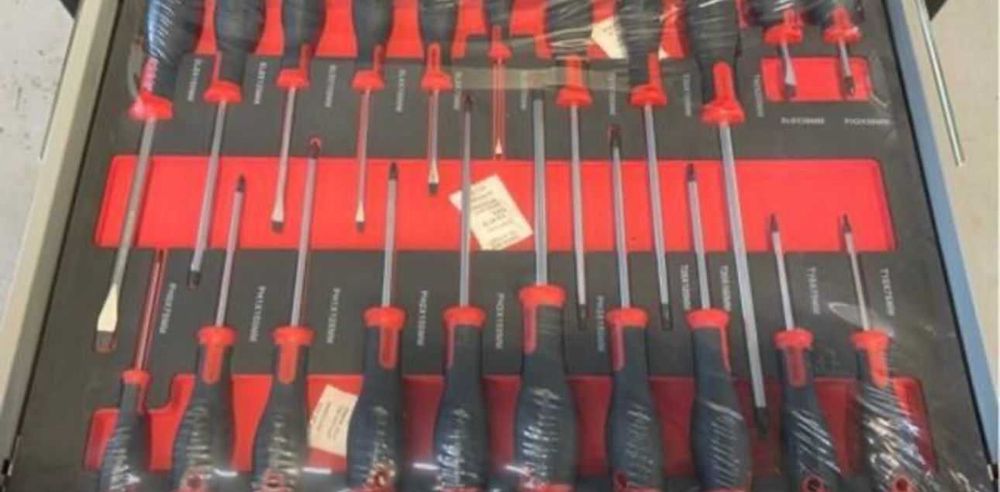 Cărucior de scule Stalhgruppe cu 7 sertare