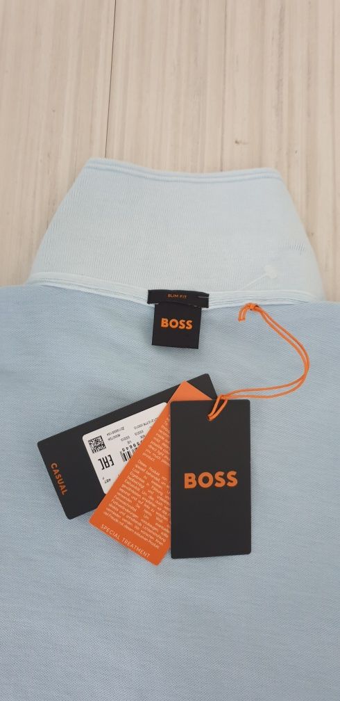 Hugo Boss Prime Slim Fit Pique Cotton / 3XL НОВО! ОРИГИНАЛНА Тениска!