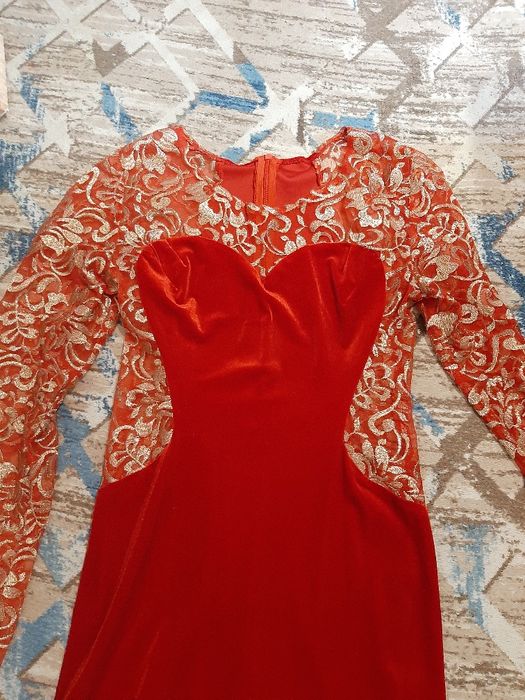 Rochie elegantă din catifea mărimea S