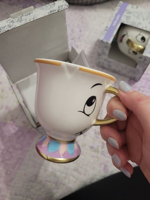 Set 2 Cani personaj Chip Frumoasa si Bestia Disney