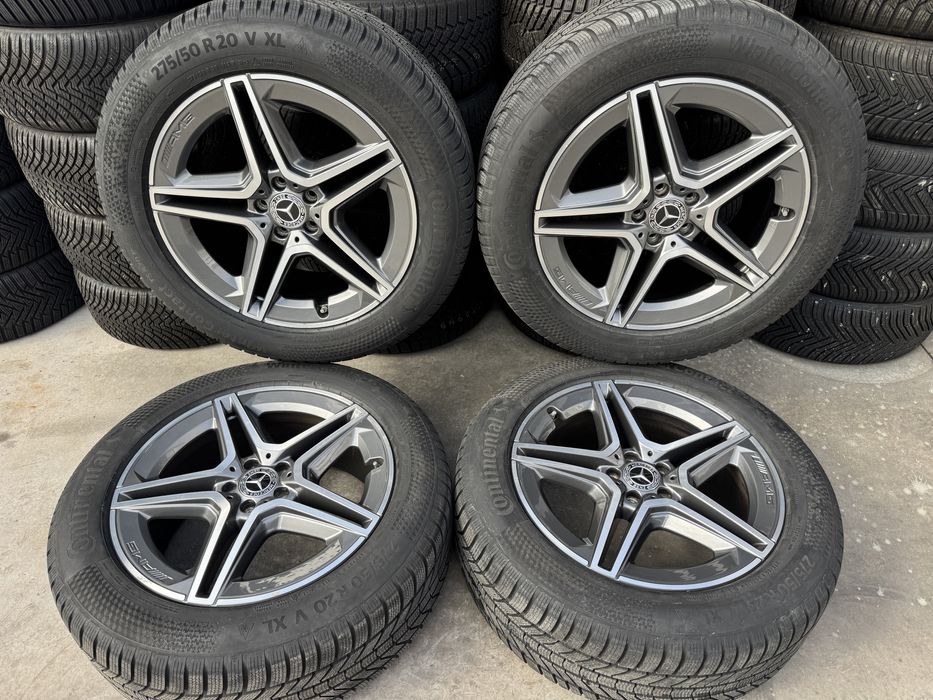 Jante Originale Mercedes AMG R20 GLE A167 W167 echipate iarna noi 2024