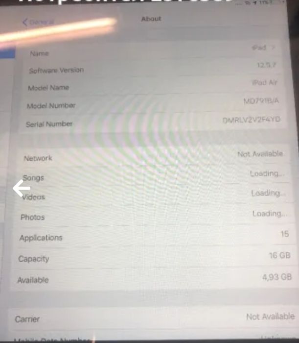 Таблет Ipad Air 16GB