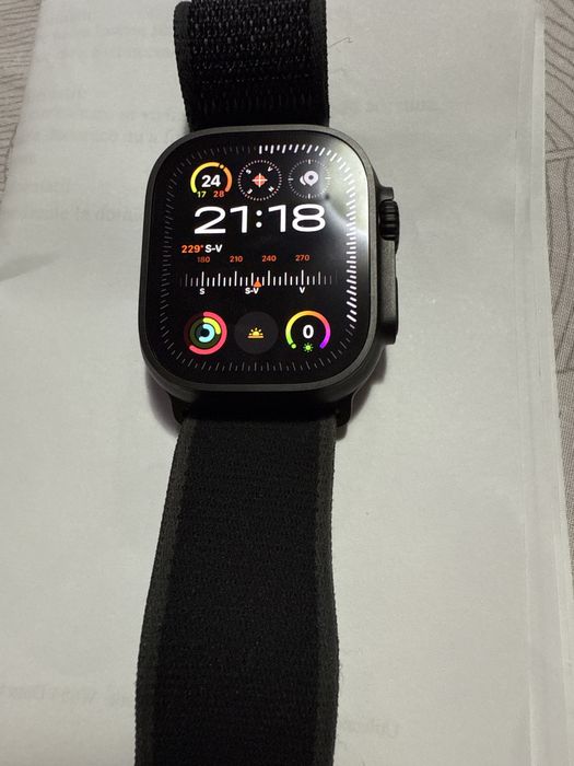 Apple Watch Ultra 2 , GPS + Cellular, 49 mm Black Titanium case