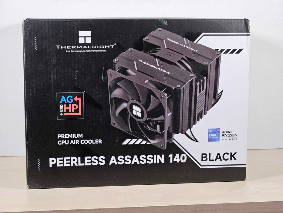 Охладител Thermalright Peerless Assassin 140 Black за сериозни машини