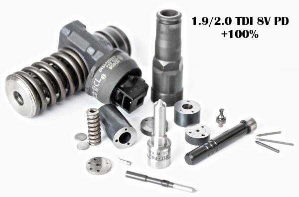 DIUZE UPGRADE CUSTOM 1.9/2.0 TDI 8V PD +20%,+35%,+100%,+150%,+200%