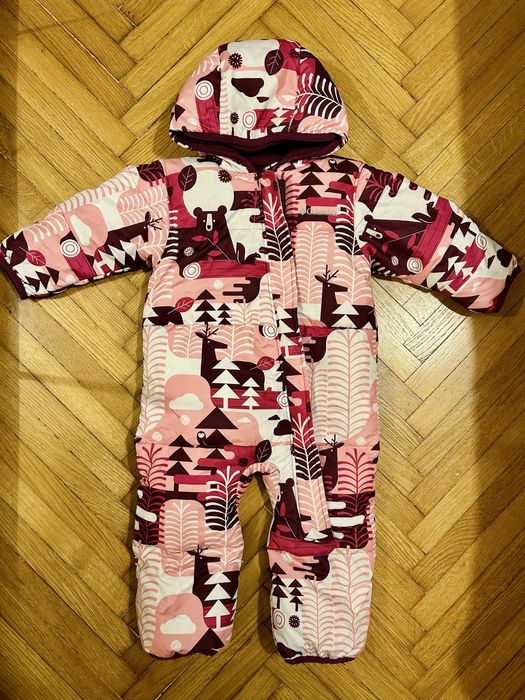 Combinezon Columbia puf si pene 12-18 luni stare f buna