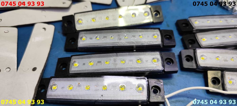 led set de 8 a cate 6 leduri cu suruburi si scotch adeziv pret toate 8