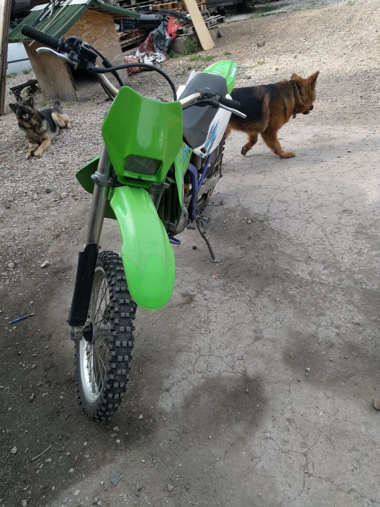 Kawasaki KLX 250 на части