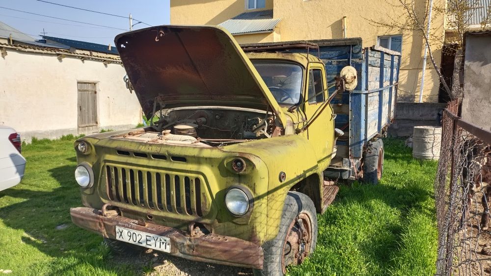 Срочно!  Тек моторы Газ-52, қалғаны ГАЗ-53. Жүріп тұр