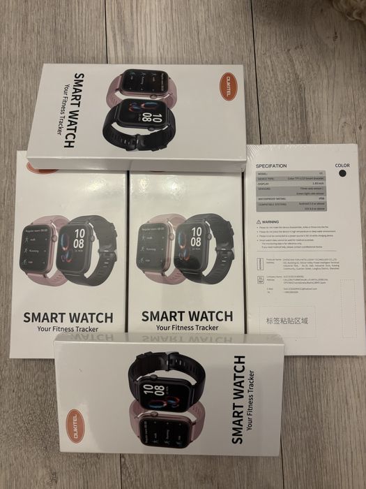 Smart watch android iOS iphone senzor ritm cardiac si oxigen in sange